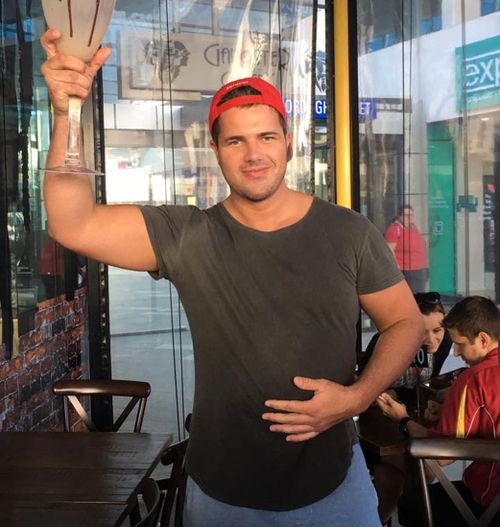 Gold Coast café applaud Gable Tostee on social media for downing gargantuan milkshake