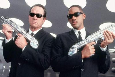 Here come the Men In Black… After a ten-year absence, the MIB are suiting up and hitting theatres once more. This third instalment sees Agent J (Will Smith) paired up with a significantly younger Agent K (Josh Brolin) in a time-travel tale that appears too dangerously light on Tommy Lee Jones for our liking...<br/><br/><b><a target="_blank" href="http://yourmovies.com.au/movie/42650/men-in-black-iii-3d">*Vote for this movie on MovieBuzz</a></b>