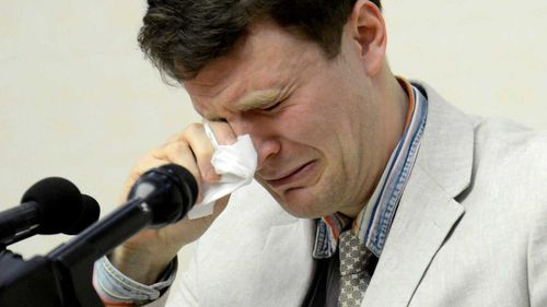 Otto Warmbier. (AAP)