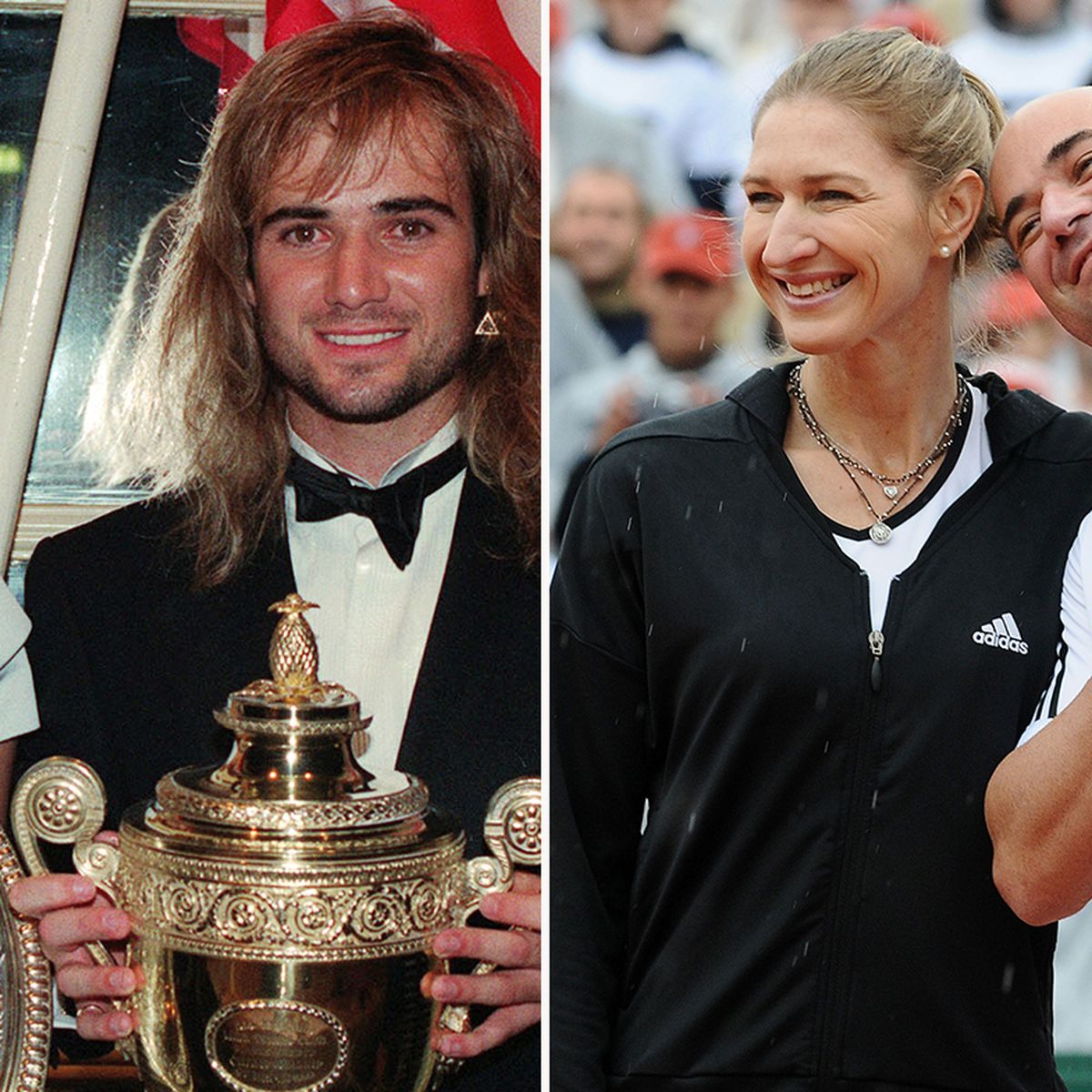 Steffi Graf Sex Open - Andre Agassi and Steffi Graf's love story: how their relationship began -  9Honey