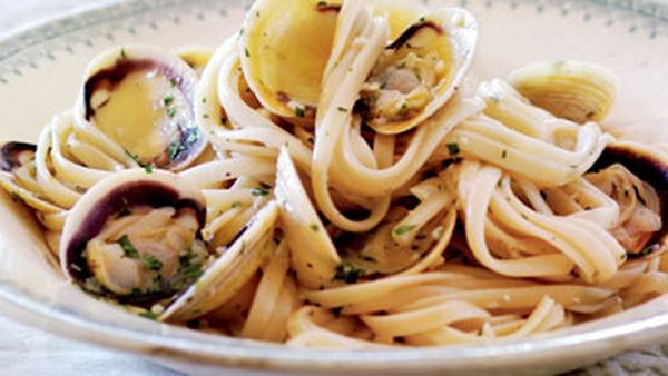 Tagliatelle with clams