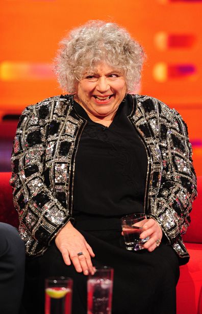 Miriam Margolyes, Graham Norton Show, 2014, London