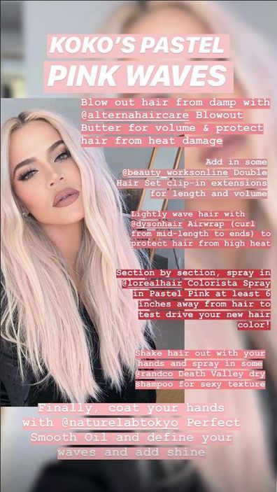 Khloé Kardashian's $15 hair transformation hack - 9Style