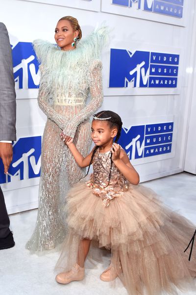 <p>Ivy League: Beyonce and daughter Blue Ivy attend the 2016 MTV Video Music Awards.</p>