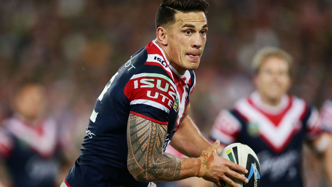 Sonny Bill Williams will mark his NRL return with his former club the Sydney Roosters. (Getty)