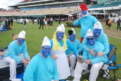 The smurfs have been regulars for the past few years.