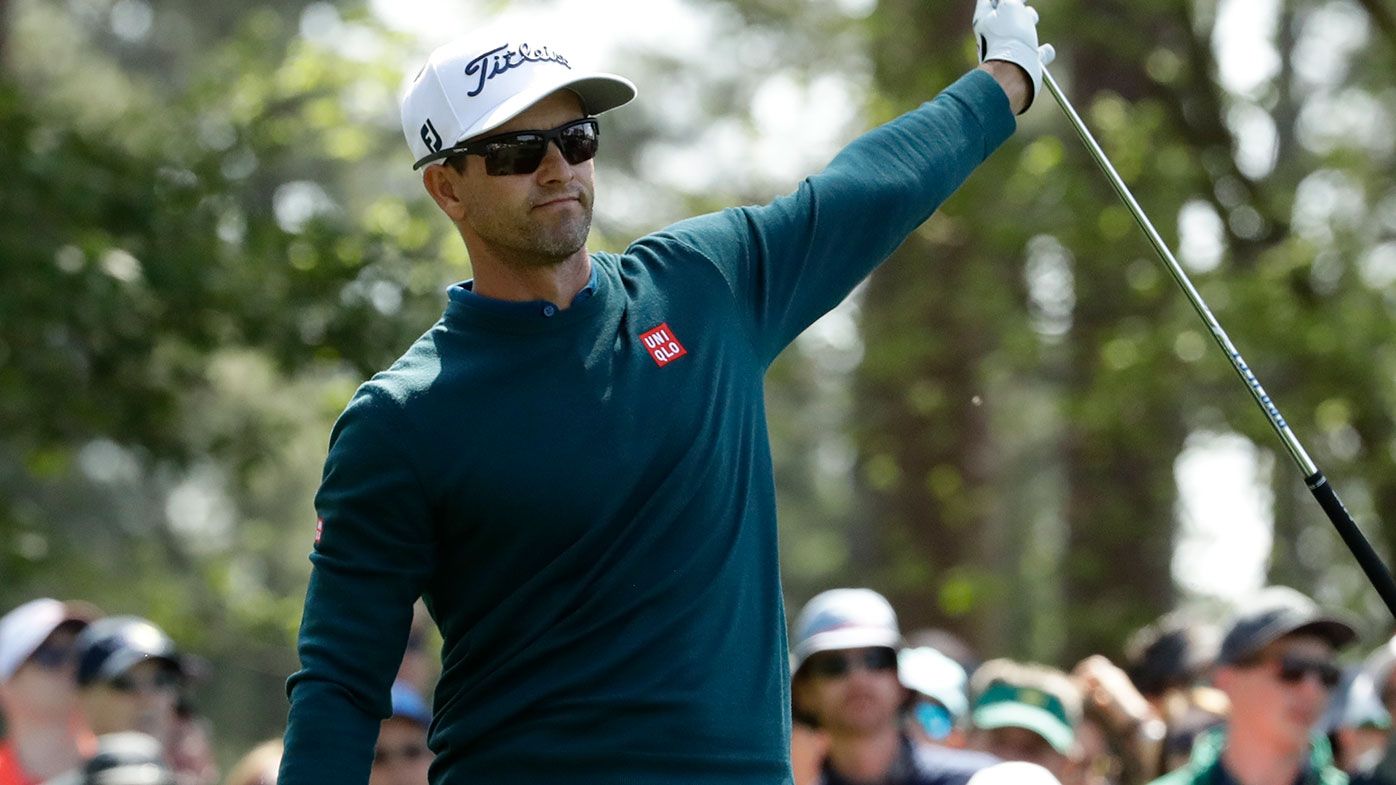 Scott struggles on day two at the Masters