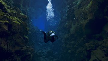 The place where you can swim between two continents