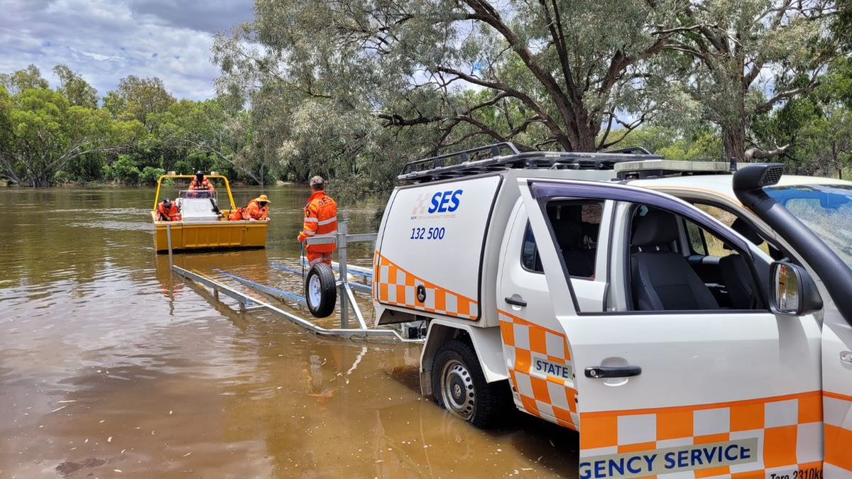Lũ lụt tàn phá miền tây New South Wales