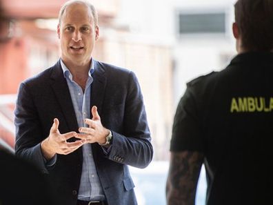 Prince William visits Kings Lynn Ambulance at Queen Elizabeth Hospital in first public appearance following covid-19 pandemic