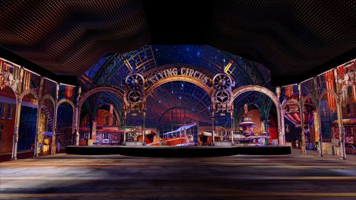 Luna Park Sydney. Dream Circus. Big Top immersive experience.