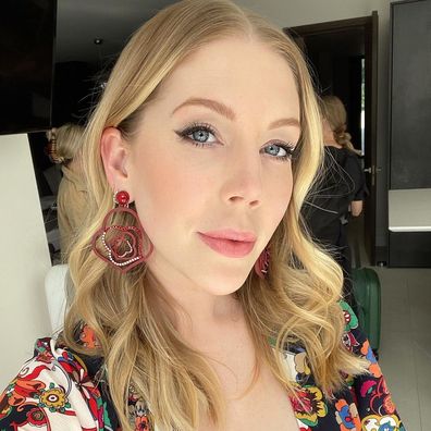 Actress Katherine Ryan reveals she hid pregnancy for fear she would lose work opportunities.