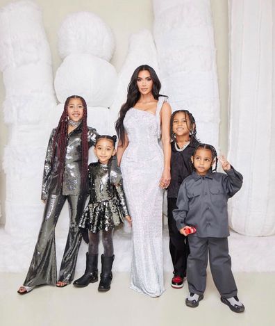 Kim Kardashian and kids