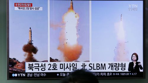 North Korea fires four ballistic missiles