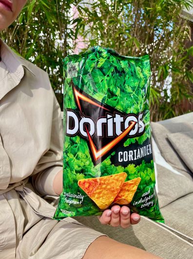 Doritos coriander flavour