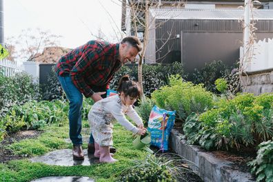 Sam Wood reveals how his dream garden came together as he opens up his Melbourne home for Nine's property team.