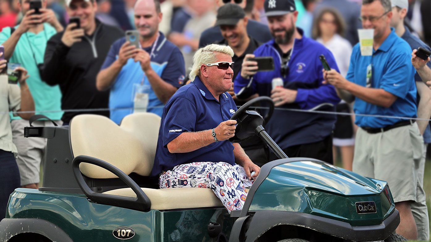 John Daly jeered and cheered driving cart at US PGA Championship