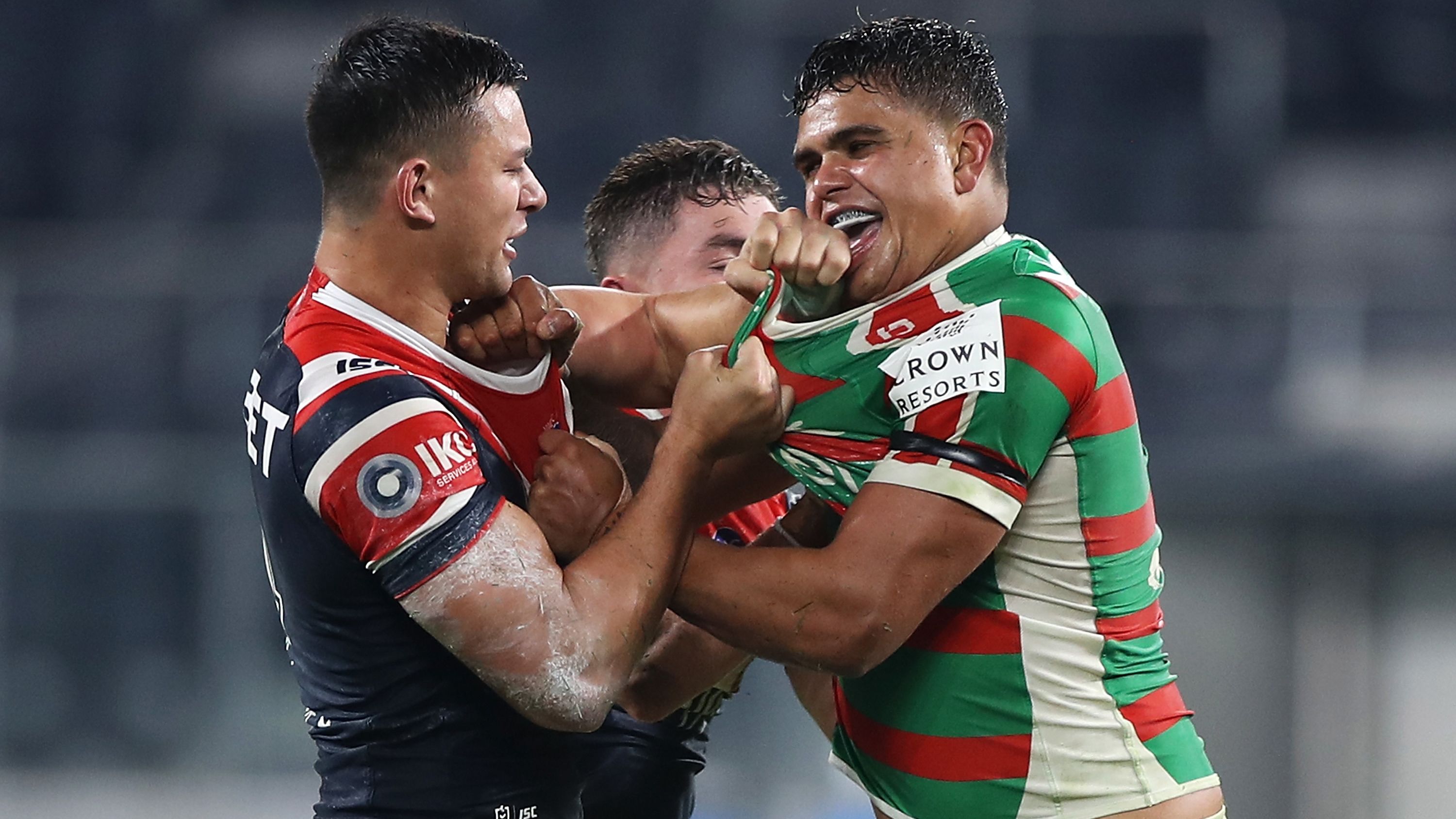 'Going to cause a stir': Explosive rumour revealed after leaked text slams Latrell Mitchell