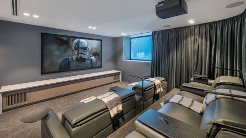 Melbourne home for sale underwater cinema and games room Domain 