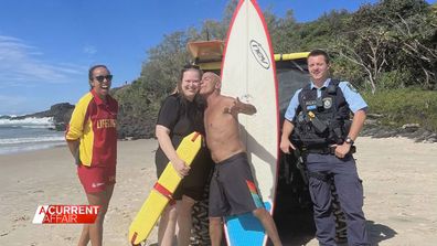 John Gordon and Olivia Titor were two strangers brought together in a life or death situation at Fingal Head in Northern New South Wales.