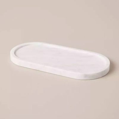 Alfie marble oblong tray: $20