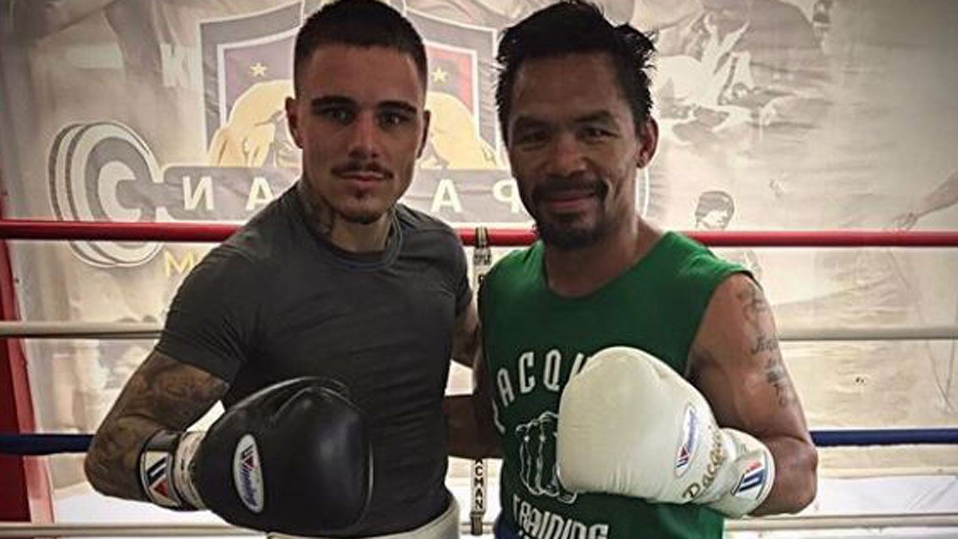 Why Aussie boxer George Kambosos Jr ended Manny Pacquiao sparring partnership