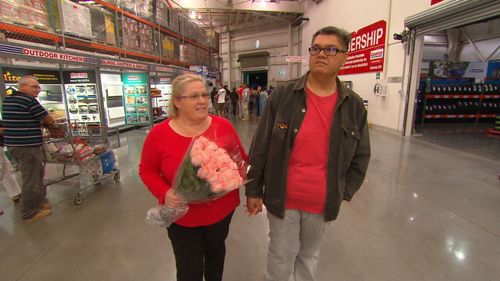 Sue Berkeley and Eli Bob will be getting married at Costco.