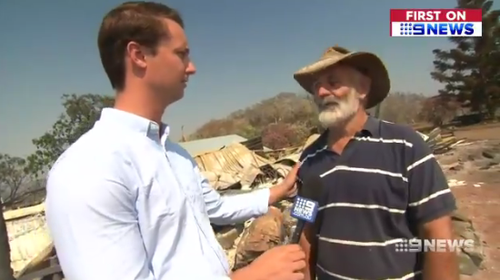 Farmer Wig Dailey lost his family home, but he was overwhelmed by the generosity and support of the local community.