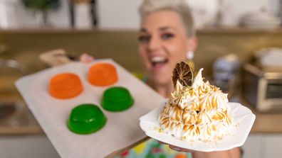 Jane de Graaff makes citrus jelly filled bombe Alaska