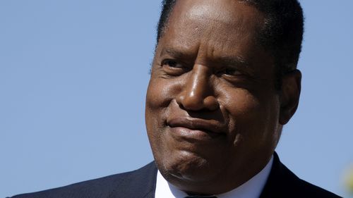 Republican conservative radio show host Larry Elder was Governor Newsom's leading challenger. 