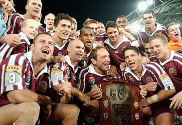 How many times has a State of Origin series ended in a draw?