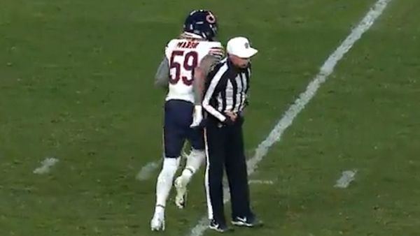 Former Steelers LB Cassius Marsh says he was 'hip-checked' by ref during  penalty call