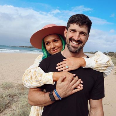 Singer Amy Sheppard marries longtime love Lachlan Stewart.