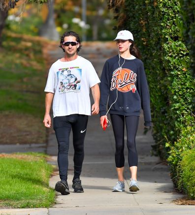 Shia LaBeouf and Margaret Qualley