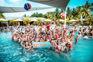 Unleashed Travel Fiji schoolies grad trips pool party