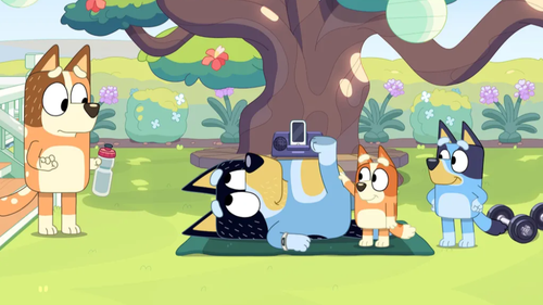 New episode of Bluey called "Exercise" sparks debate