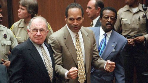 OJ Simpson, who was found not guilty of murder, is the subject of some conspiracy theorists who believe the former NFL star was framed by the LAPD.