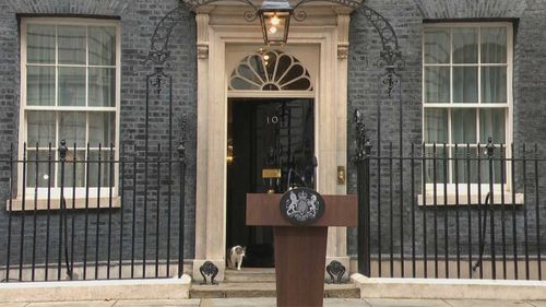 Larry, the chief mouser to the Cabinet Office, will share his home with a fourth prime minister from tomorrow.