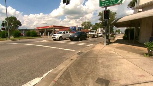 The North Richmond intersection where Boyd "brutally" attacked the teen. (9NEWS)