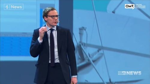 In 2016 the company worked for Donald Trump's campaign. Cambridge Analytica's CEO, Alex Nix, pictured.
 (Supplied)