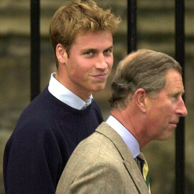 Prince William and Prince Charles in Scotland