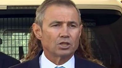 Roger Cook sporting a glorious accidental mullet this week.