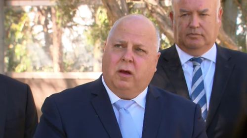 Acting Premier Tim Pallas said the government hopes to reduce the number of accidents and delays on the Monash. (9NEWS)