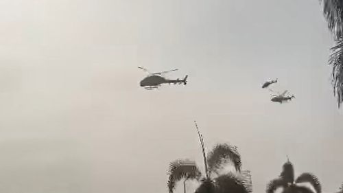 马来西亚军用直升机在演习中坠毁 造成10人死亡 – 9News