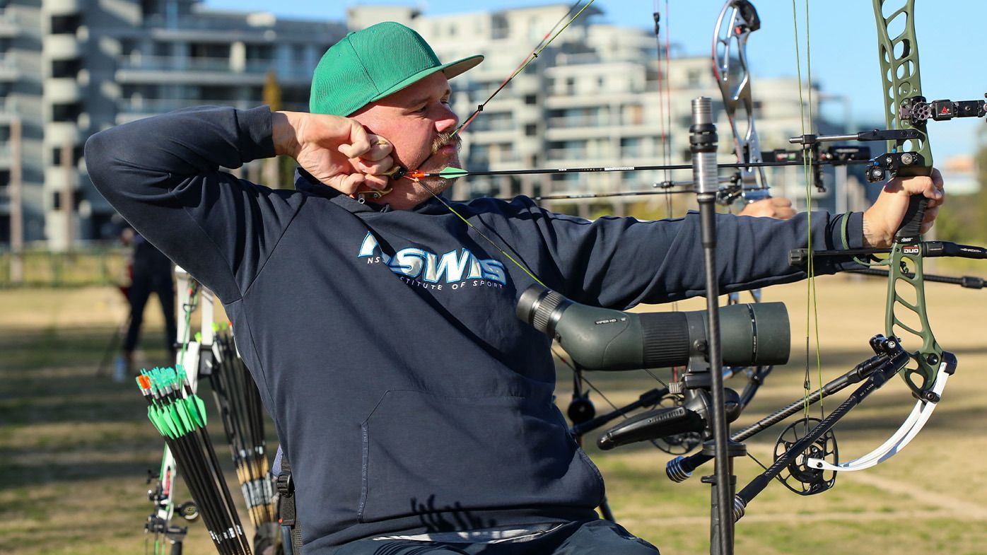 EXCLUSIVE: How beach accident horror led Aussie to passion for archery