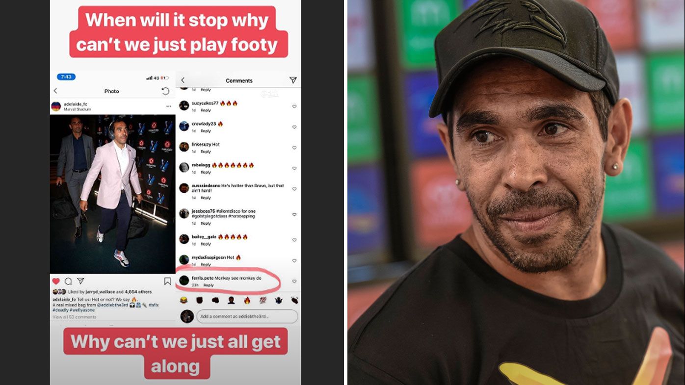 Eddie Betts highlights racist comment