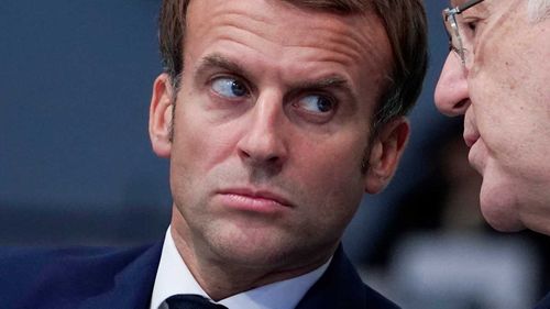 French President Emmanuel Macron has called Scott Morrison a liar.