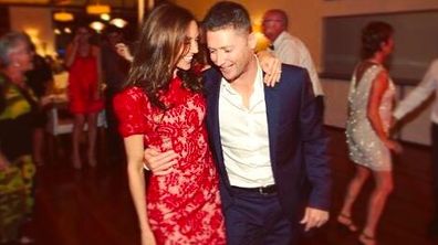 Michael Clarke and Kyly celebrate five-year anniversary.