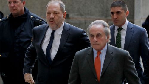 Weinstein is charged with raping a woman he knew in a hotel room in March 2013 and forcibly performing oral sex on another woman in 2006.