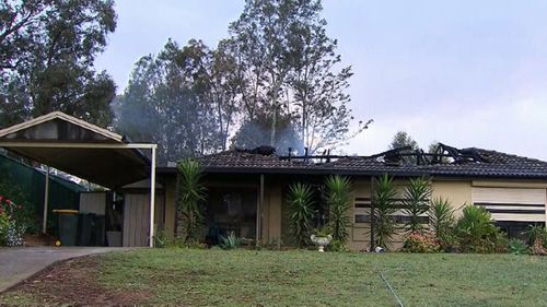 Dog saves owner from house fire 